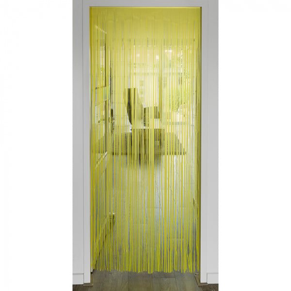 Foil curtain neon yellow (200 x 100 cm)