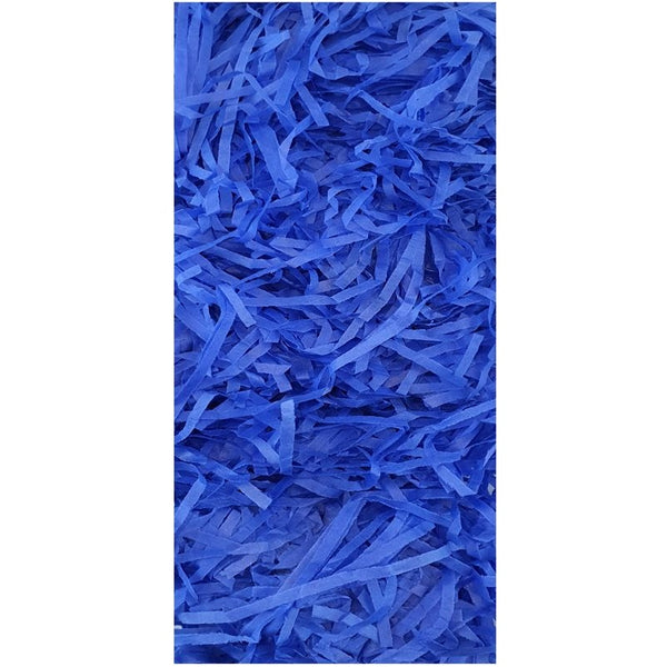 Shredded Tissue Paper Dark Blue