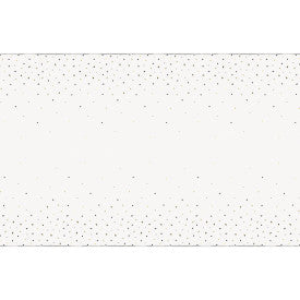 Modern Gold Confetti Rectangular Foil Table Cover (54" x 84")