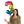 Load image into Gallery viewer, Rainbow Foil Number &#39;3&#39; - Balloon (66 cm)
