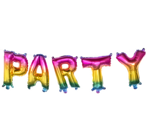 Foil Balloon Garland 'P A R T Y' (3 m)