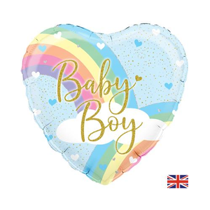Pastel Rainbow Boy Holographic (18inch)