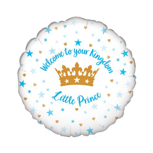Welcome Little Prince Stars Holographic (18inch)
