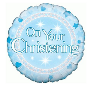 On Your Christening Boy Holographic
