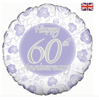 Happy 60th Anniversary (18inch)
