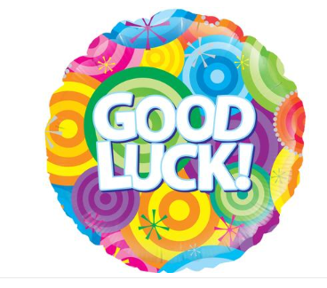 Good Luck Rainbow Circles Foil Balloon (18inch)