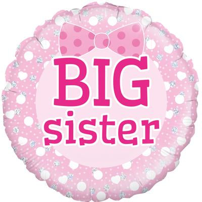 Big Sister Holographic Foil Balloon