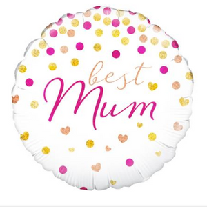 Best Mum Holographic Foil Balloon (18inch)