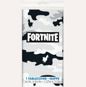 Fortnite Rectangular Plastic Table Cover  (54" x 84")