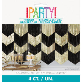 Scalloped Foil Fringe Garland Kit - (6 ft )