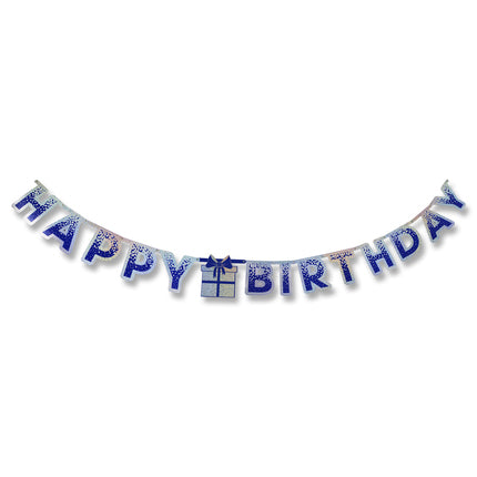 HAPPY BIRTHDAY MALE PAPER BANNER