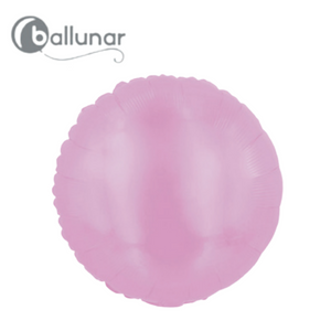 Pink Matte Round Foil Balloon (18")