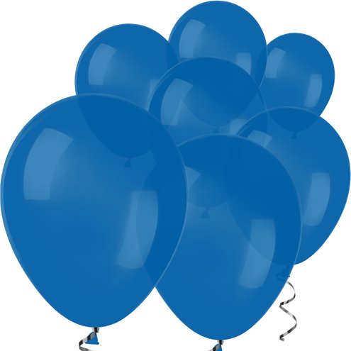 5 inch Blue Balloons (40 Pack)