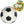 Load image into Gallery viewer, Soft Stitch Football in Net (8cm)
