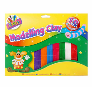 Modelling Clay Medium (12 strips)