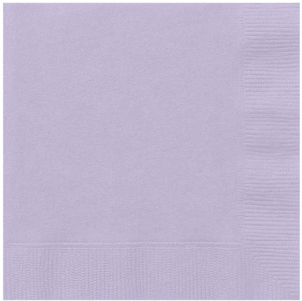 Lavender Solid Luncheon Napkins (20 Pack)