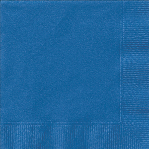 Royal Blue Solid Luncheon Napkins (50 Pack)