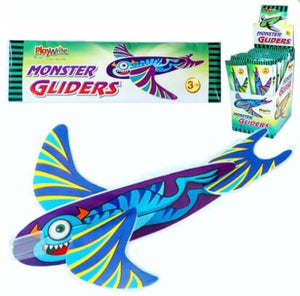 Monster Gliders in 4 Assorted Designs (20cm)