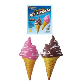Inflatable Ice Cream in 2 Assorted Flavors - (48cm)