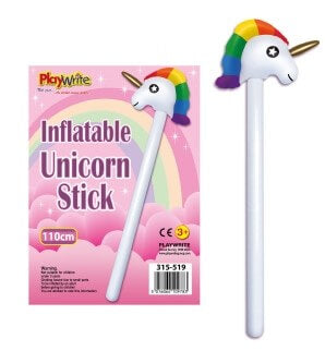 Inflatable Unicorn Stick (110cm)