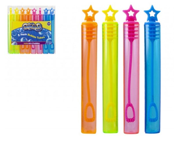 Neon Star Top Bubble Tubes 6ml - (8 Pack)
