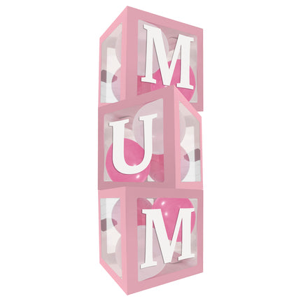 MUM BALLOON BOXES  - (3 Pack)