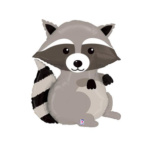 Woodland Raccoon Packaged Balloon (36inch)