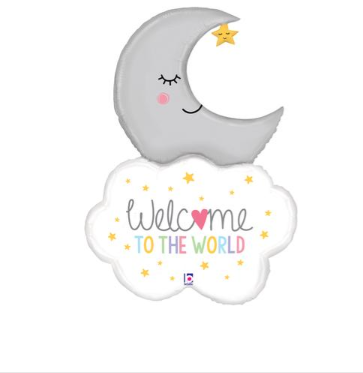 Shape Welcome Baby Moon (D) Packaged (42inch)