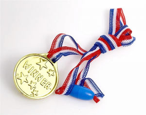 Winners Gold Medal on Ribbon - (3.5cm)