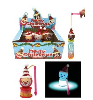 Christmas Light Up Lantern Spring in 3 Assorted Designs