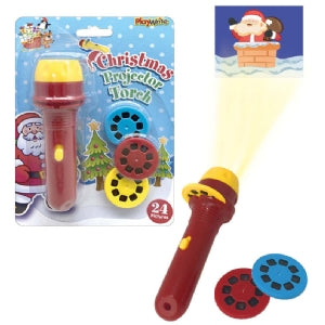 Christmas Projector Torch - (11cm)