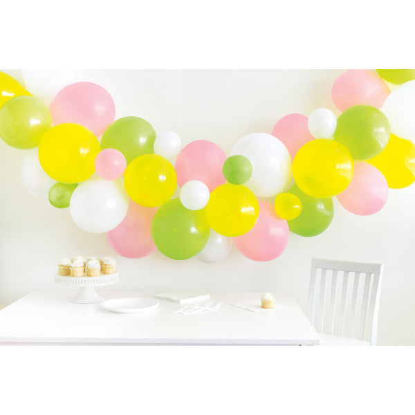 Assorted Spring Colors Latex Balloon Garland Kit (26 pack)