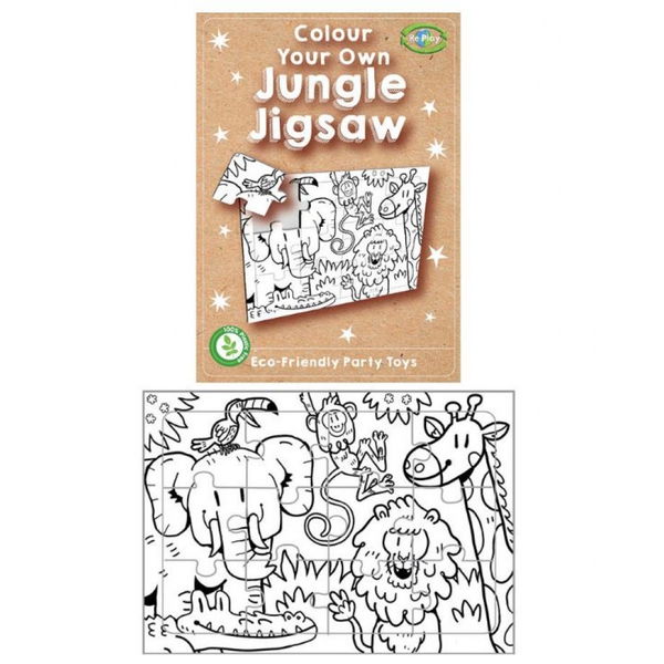 Play Cardboard Jungle Jigsaws (14x10cm)