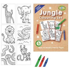 Play Jungle A6 Colouring Set