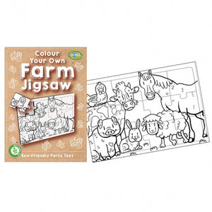 Play Cardboard Farm Jigsaws (14x10cm)