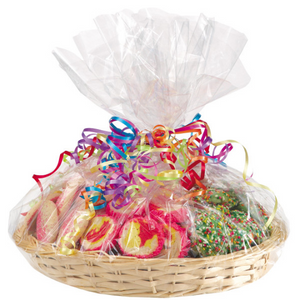 Clear Cellophane Gift Wrap (30" x 5 ft)