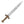 Load image into Gallery viewer, Knight sword (59 cm)
