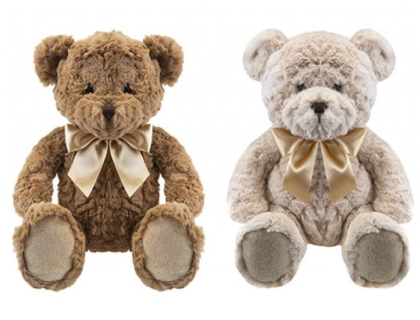 Kingsley Bear in 2 Assorted Colours (34cm)