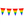 Load image into Gallery viewer, PE bunting Rainbow (8 m)
