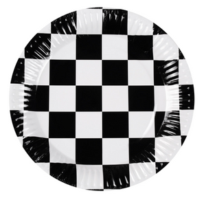 Paper Plates Racing -23 cm (10 Pack)