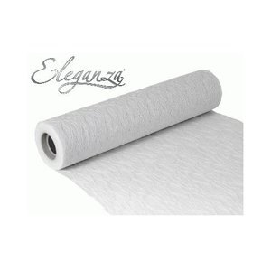 Lace Netting No.01 White (12” x 10m)