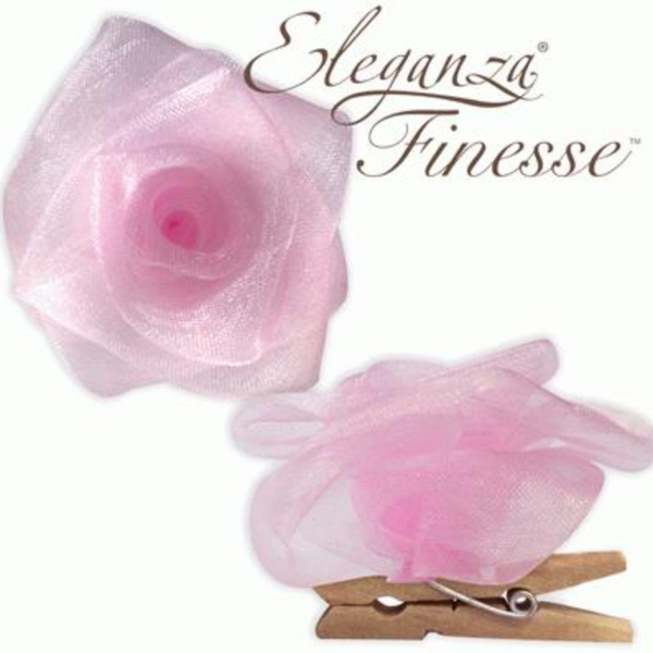 Finesse Clip Roses Fashion Pink