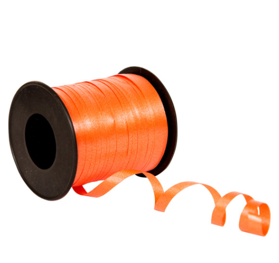Orange Curling Ribbon (100 yds)