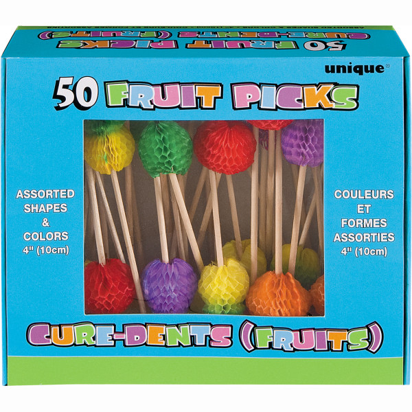 Fruit Picks Box (50 pack)