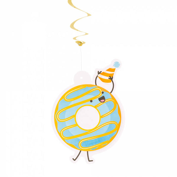 Decoration Swirls Donut 85 cm (3 Pack)
