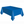Load image into Gallery viewer, Royal Blue Solid Rectangular Plastic Table Cover Short Fold (54&quot;x108&quot;)

