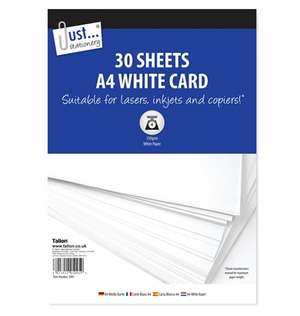A4 White Card 30 x 150 gsm Sheets