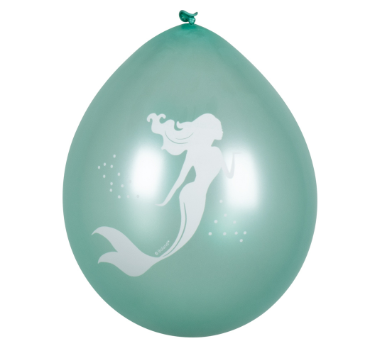 Latex balloons Mermaid (6 Pack)