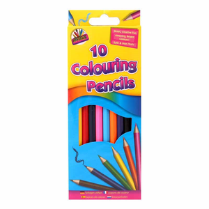 Full Size Colour Pencils (10 Pack)