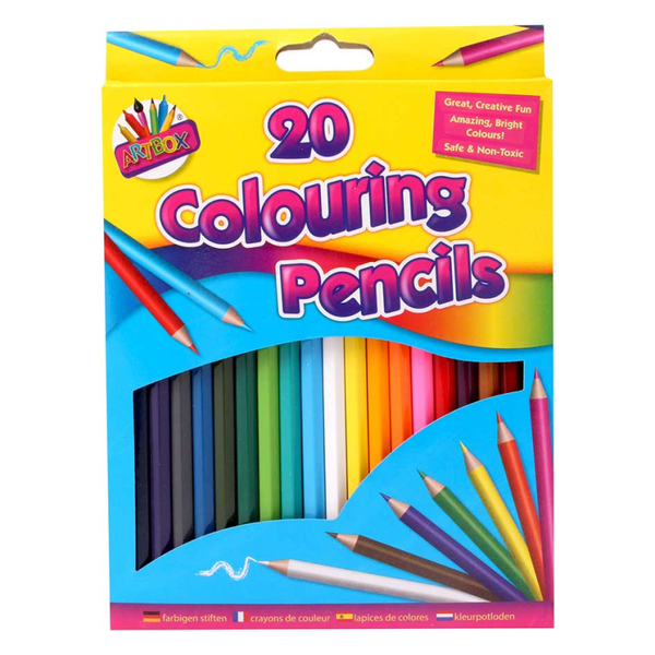 Full Size Colour Pencils (20 Pack)